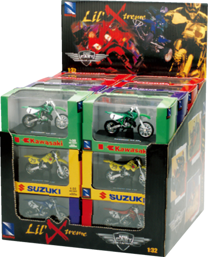 Dirt Bike & ATV Assortment - 1:32 Scale - Multicolor