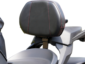 Grande Backrest - Driver - Ballistic Red Stitch - Ryker 19-24