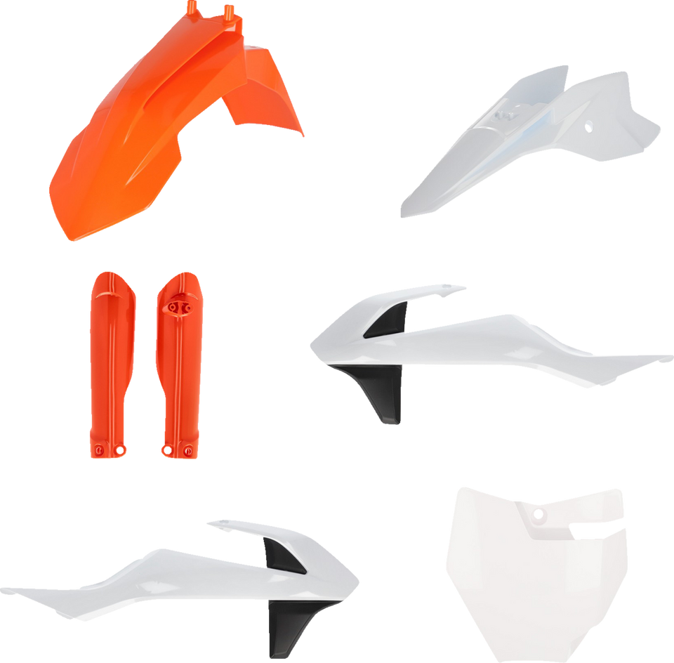 Full Replacement Body Kit - OEM 17 Orange/White/Black