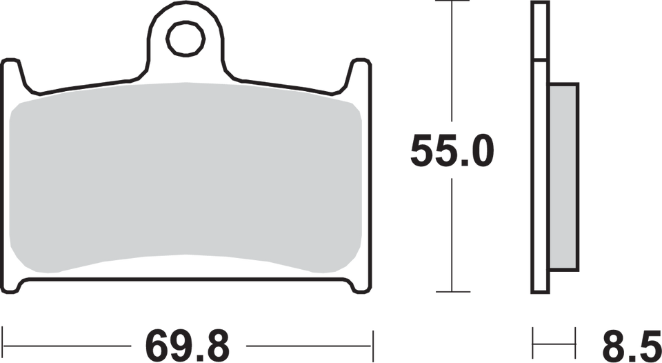 HS Brake Pads - Triumph - 624HS