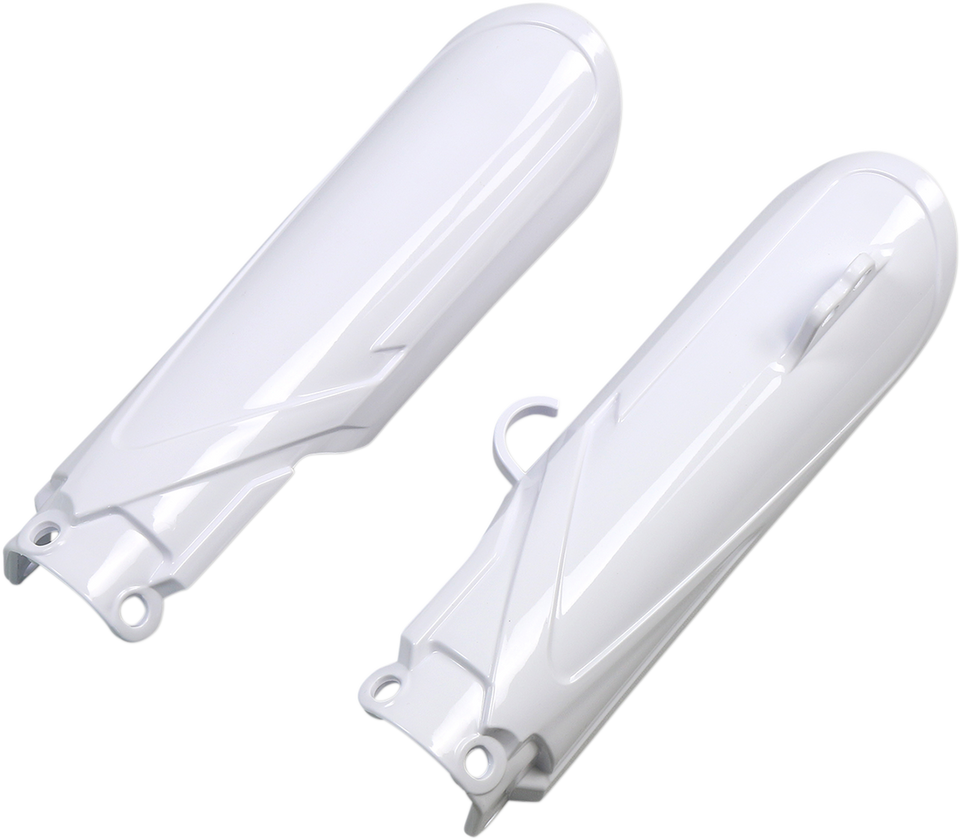 Fork Cover - White - YZ65 - Lutzka's Garage