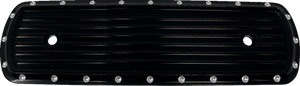 Air Cleaner Cover Insert - Dimpled - Black - Lutzka's Garage