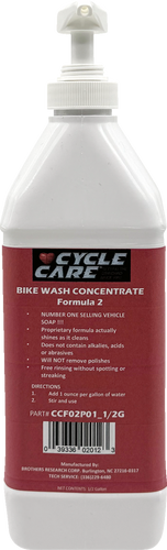 Formula 2 Bike Wash - Bag in Box - 1/2 U.S. gal.