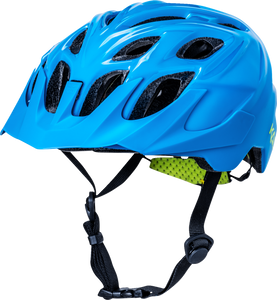 Youth Chakra Helmet - Gloss Blue - Lutzka's Garage