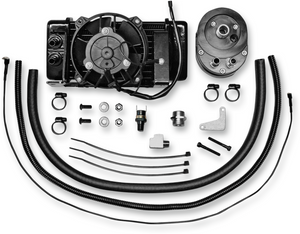 Fan-Assisted Oil Cooler Kit - Low Mount Touring/Trike