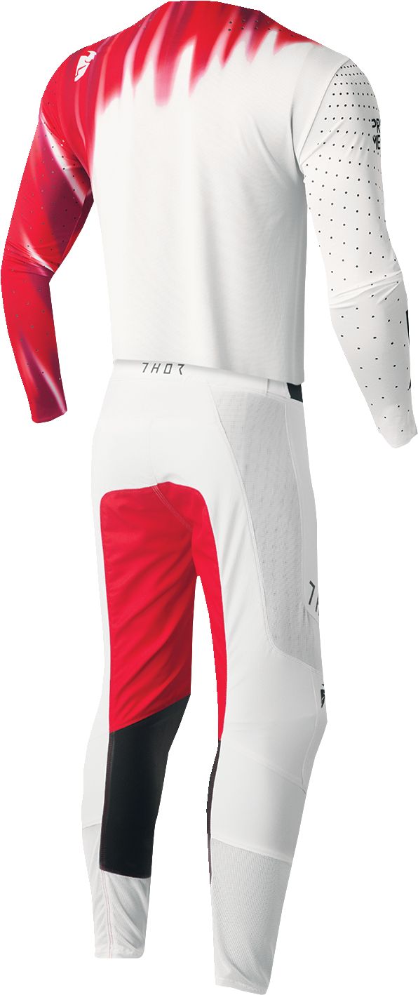 Prime Freeze Jersey - White/Red - Small - Lutzka's Garage