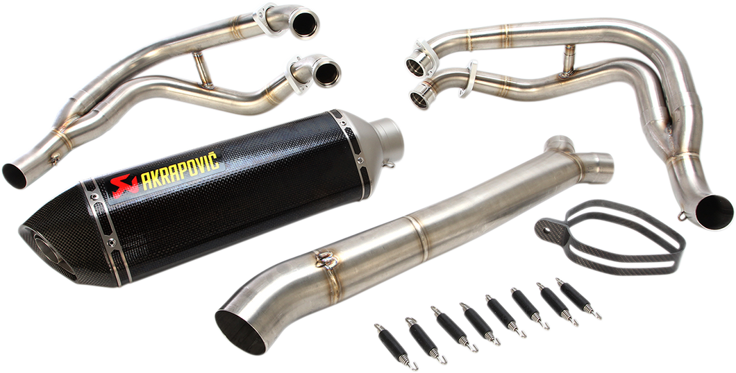 Race Exhaust - Stainless Steel/Carbon Fiber