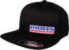 Parts Unlimited Flat Bill Hat - Black - Lutzka's Garage