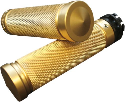 Grips - Knurled - Brass