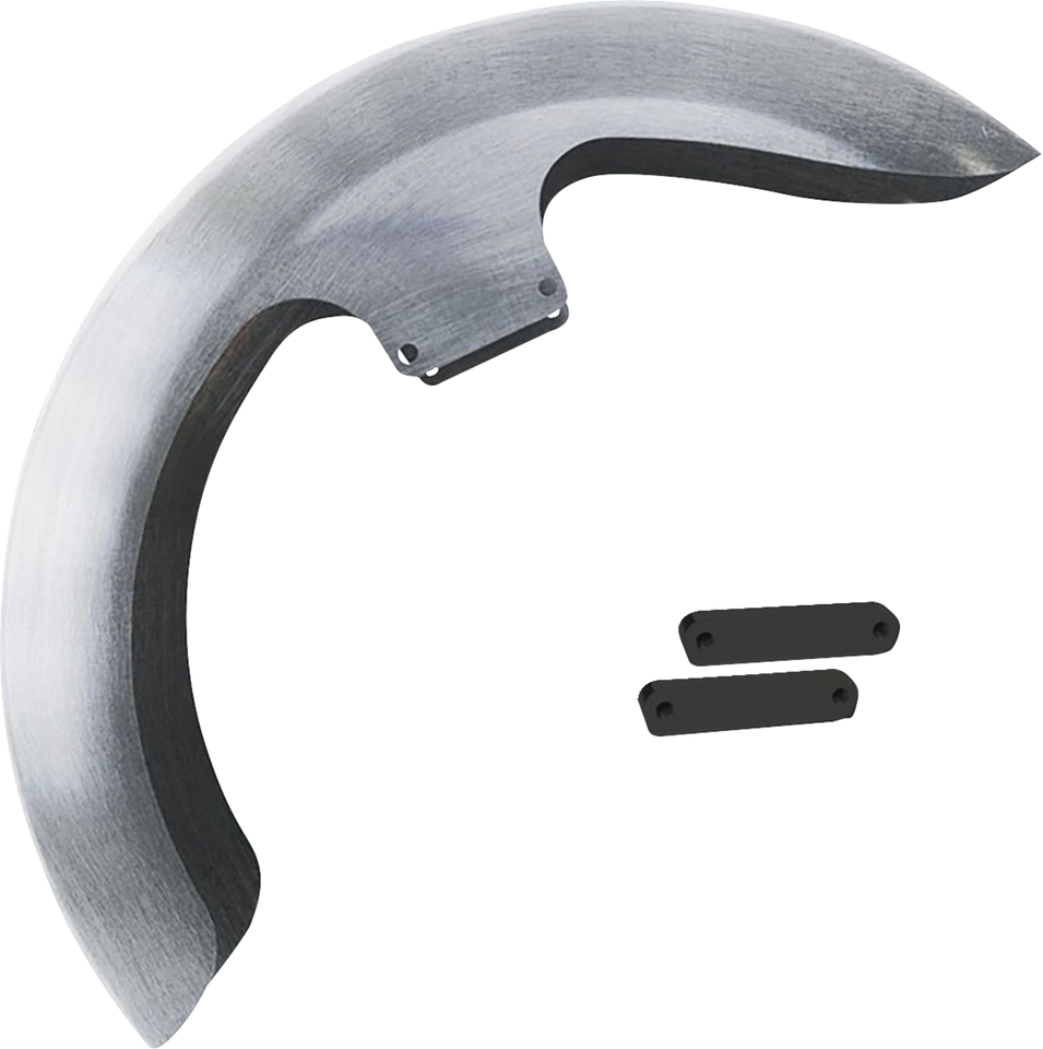 Thicky Front Fender - 23" - With Black Adapters