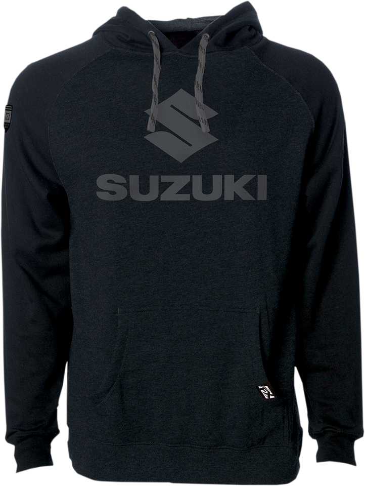 Suzuki Shadow Pullover Hoodie - Black - Medium - Lutzka's Garage