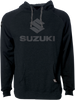 Suzuki Shadow Pullover Hoodie - Black - Medium - Lutzka's Garage