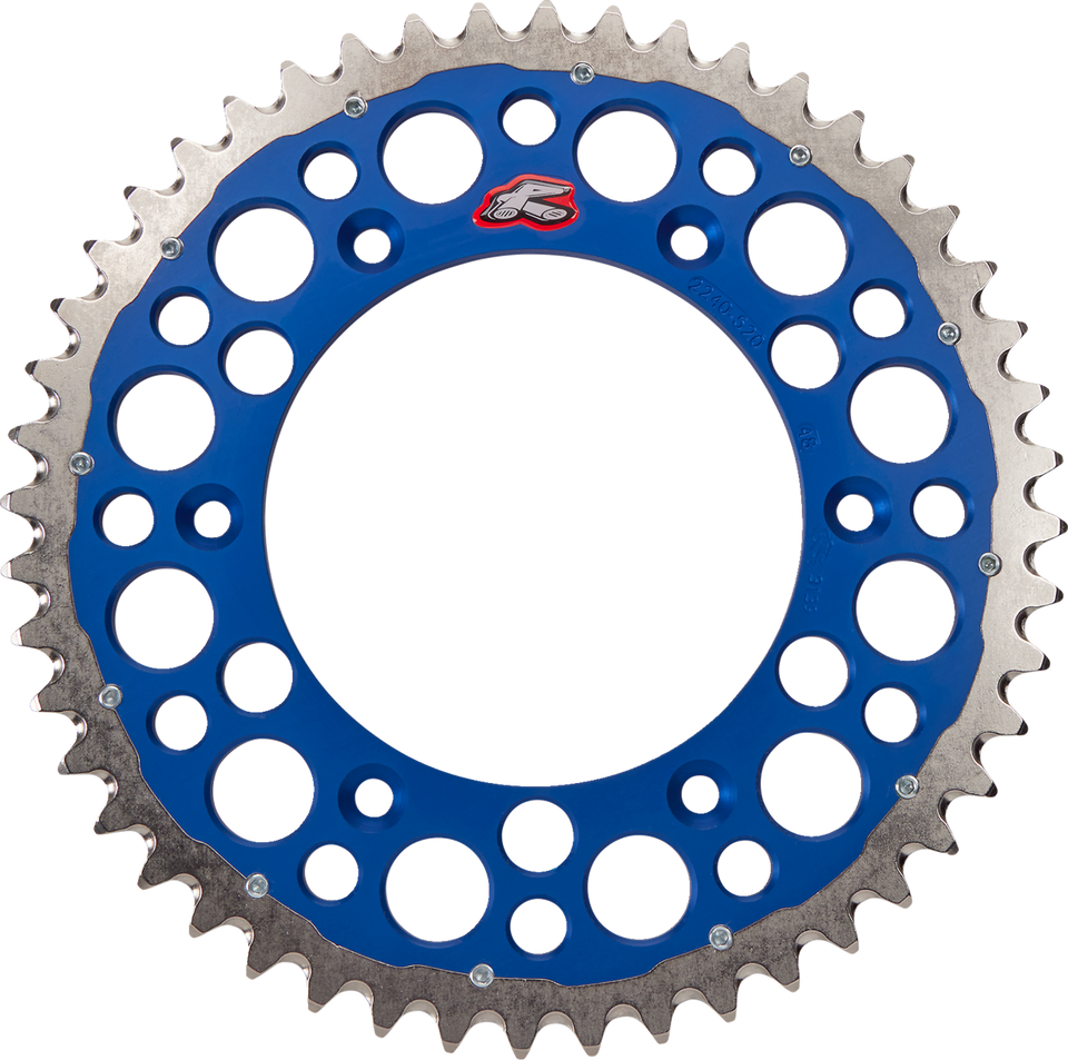 Twinring™ Rear Sprocket - 48 Tooth - Blue - Lutzka's Garage