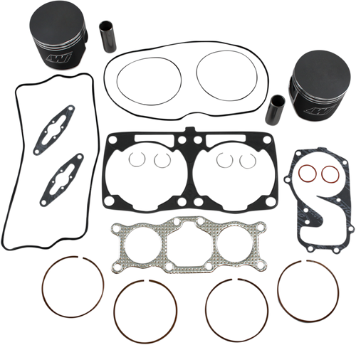 Piston Kit with Gaskets - 85.00 mm - Polaris Engine Type - Polaris