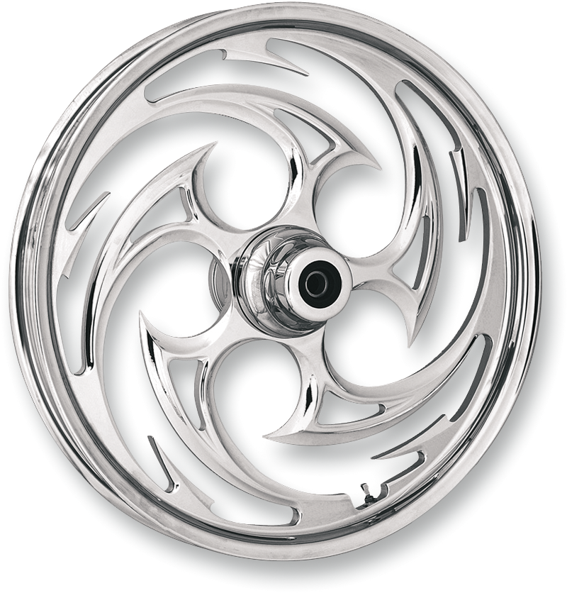 Wheel - Savage - Front - Dual Disc/without ABS - Chrome - 21x3.5 - 08-13 FLT - Lutzka's Garage