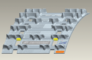 ICE ATTAK XT Track - 15"x136"