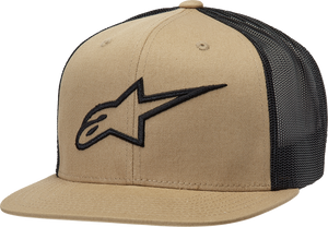 Corp Trucker Hat - Sand/Black - One Size - Lutzka's Garage