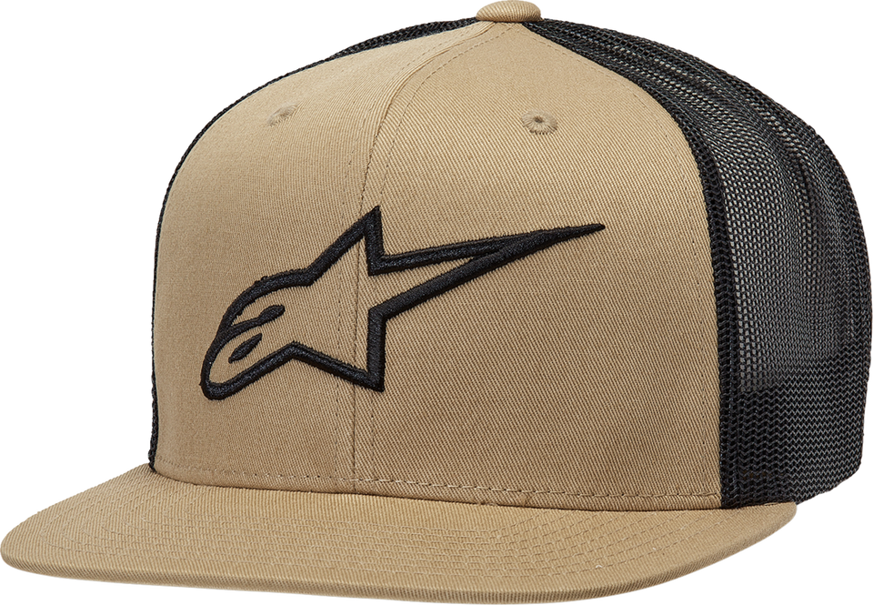 Corp Trucker Hat - Sand/Black - One Size - Lutzka's Garage