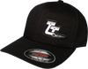 Throttle Threads Curved Bill Hat - Black - Small/Medium - Lutzka's Garage