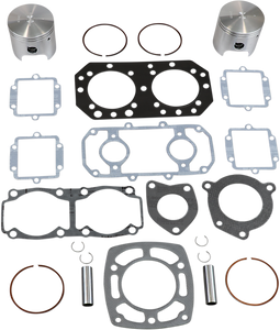 Piston Kit - Kawasaki - 550 cc Twin Cylinder - +0.50 mm