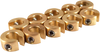 Wheel Weights - Re-Usable - 1/4 oz - Brass - 10 Pack