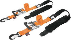 Big Daddy Tie-Down - 2" - 2 Snap-hook Ends - Sewn-in Soft-Tye - Orange - Lutzka's Garage