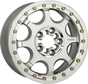 Wheel - 351X 5-Lug Beadlock - Front/Rear - Machined - 15x7 - 5/4.5 - 5+2