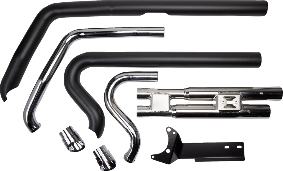 Speedster Slashdown Exhaust - Dyna 12-17