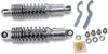 Premium Ride-Height Adjustable Shocks - Chrome - Standard - 11.5" - Lutzka's Garage