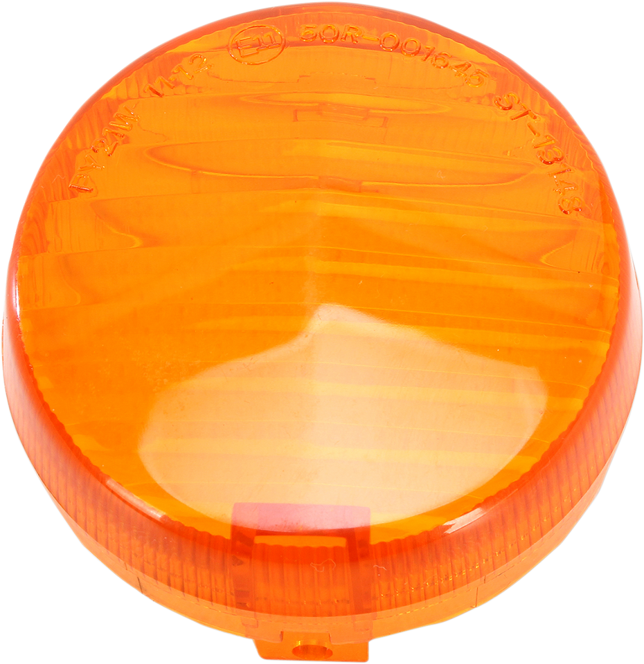 Replacement Turn Signal Lens - Amber - Lutzka's Garage