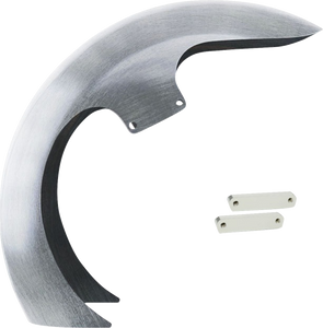 DEI Front Fender - 26" Wheel - With Chrome Adapters - Touring Models