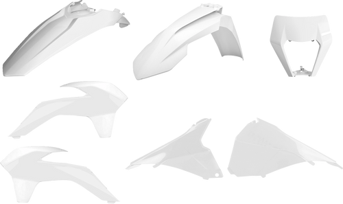 Restyled Body Kit - With Headlight Mask - White - EXC/EXC-F - Lutzka's Garage