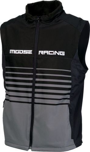 Moto Vest - Black/Gray - XS - Lutzka's Garage