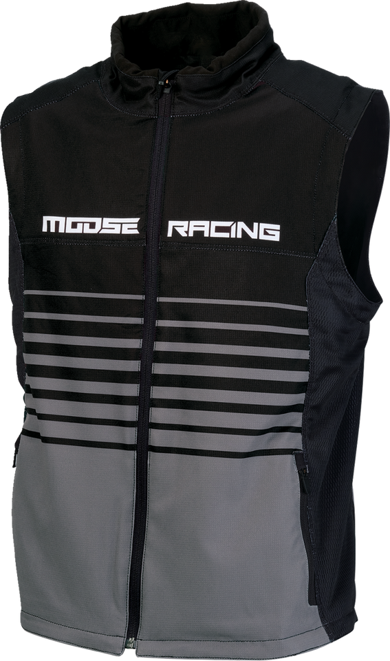 Moto Vest - Black/Gray - XS - Lutzka's Garage