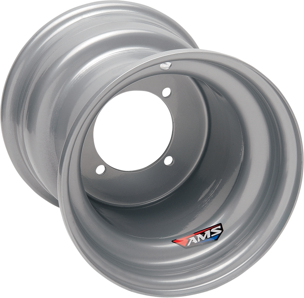 Steel Wheel - Rear - Chrome - 9x9 - 4/115 - 3+6 - Lutzka's Garage