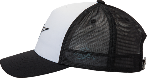 Advantage Tech Trucker Hat - White/Black - One Size - Lutzka's Garage