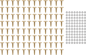 Studs with Locknuts - 1.080" - 96 Pack