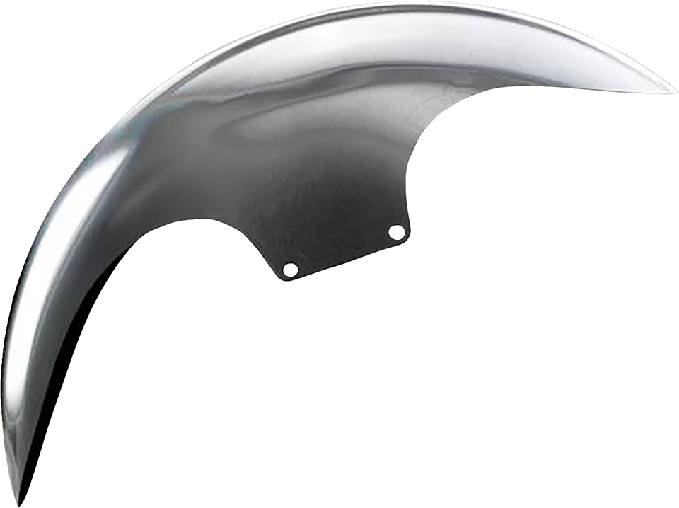 Cafe Front Fender - 21" - Chrome Spacers