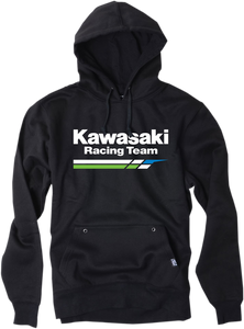 Kawasaki Racing Pullover Hoodie - Black - Medium - Lutzka's Garage