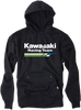 Kawasaki Racing Pullover Hoodie - Black - Medium - Lutzka's Garage