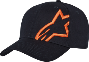 Corp Snap 2 Hat - Navy/Orange - One Size - Lutzka's Garage