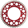 Twinring™ Rear Sprocket - 51 Tooth - Red - Lutzka's Garage