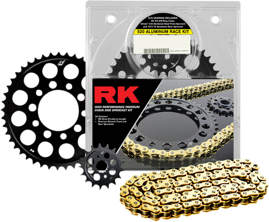 Aluminum Race Chain and Sprocket Kit - BMW S-1000-RR - 09-11