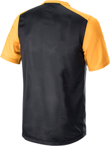 Alps 4.0 V2 Jersey - Short-Sleeve - Black/Orange/White - Small - Lutzka's Garage