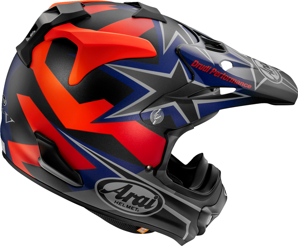 VX-Pro4 Helmet - Stars & Stripes - Black Frost - Medium - Lutzka's Garage