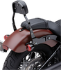 Backrest Kit - 11" - Black - Dyna - Lutzka's Garage