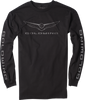 Goldwing Icon Long-Sleeve T-Shirt - Black - Medium - Lutzka's Garage