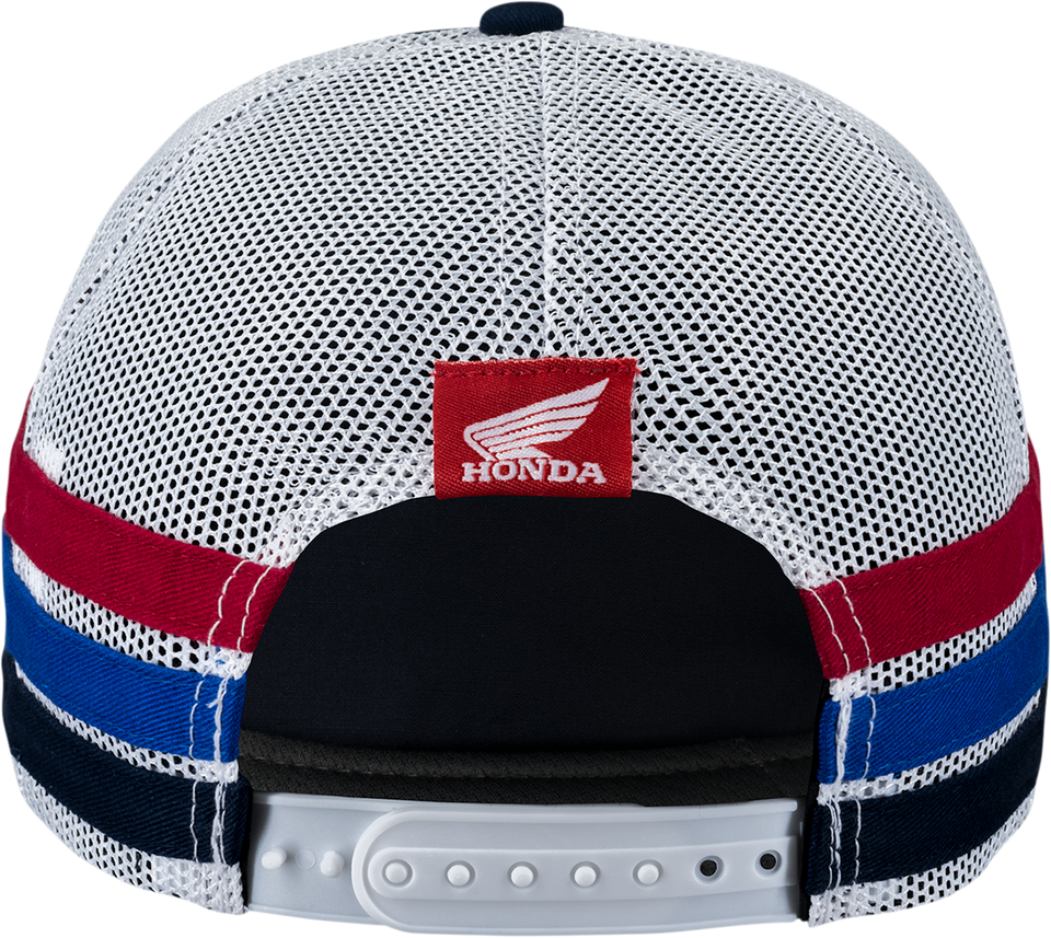 Honda Africa Twin Race Hat - Navy/White - Lutzka's Garage