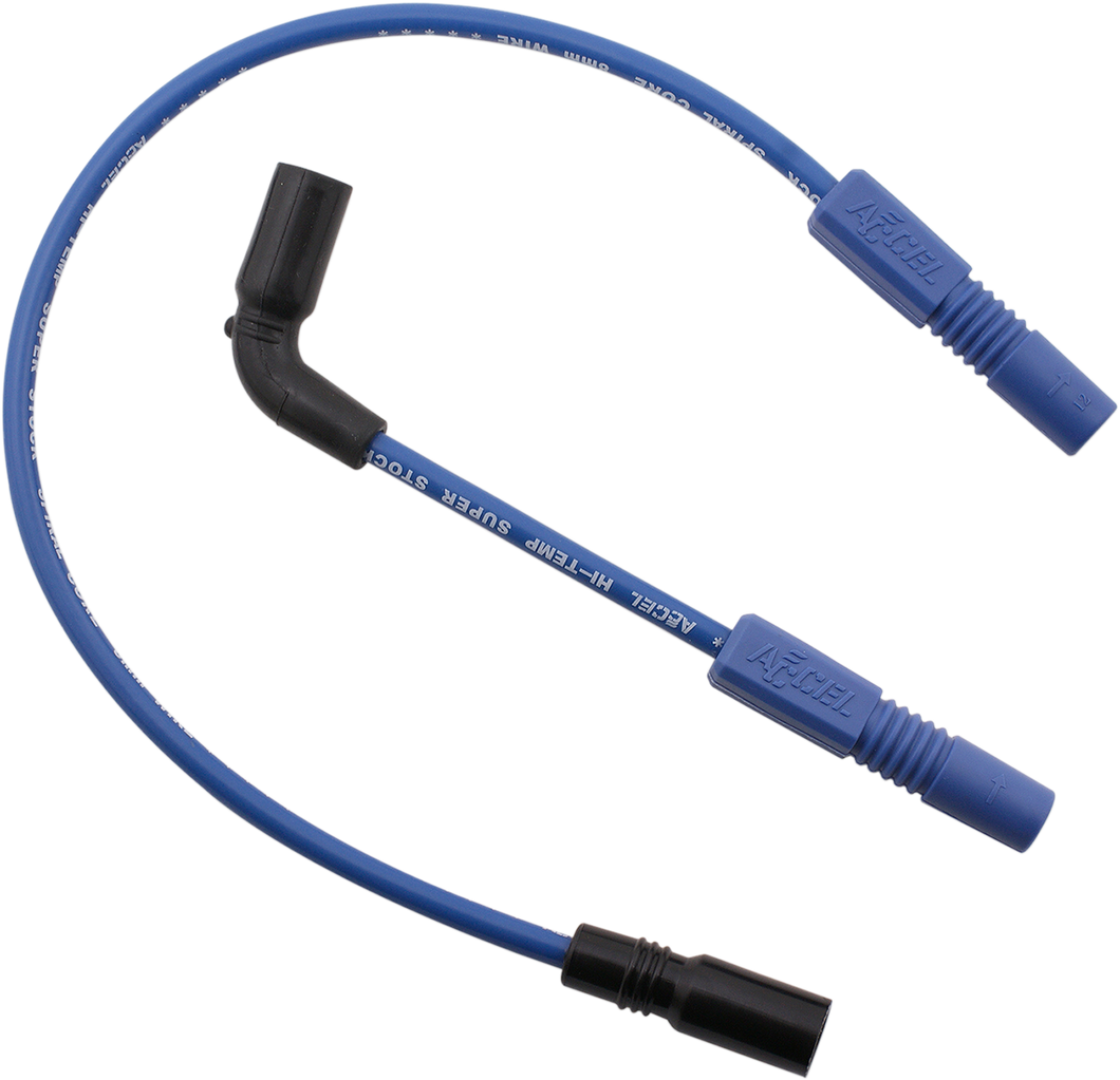 Spark Plug Wire - 07-19 XL - Blue - Lutzka's Garage