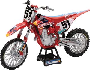 TLD Red Bull GasGas MC 450F Race Bike - Justin Barcia - 1:12 Scale - Red/Black/White - Lutzka's Garage